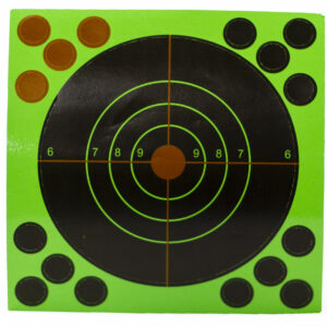 Papirmål. Selvklæbende, selvmarkerende, grøn 14*14 cm, 10 stk.